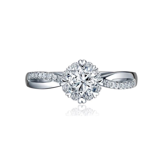 Lab Grown Diamond Designer Engagement Ring