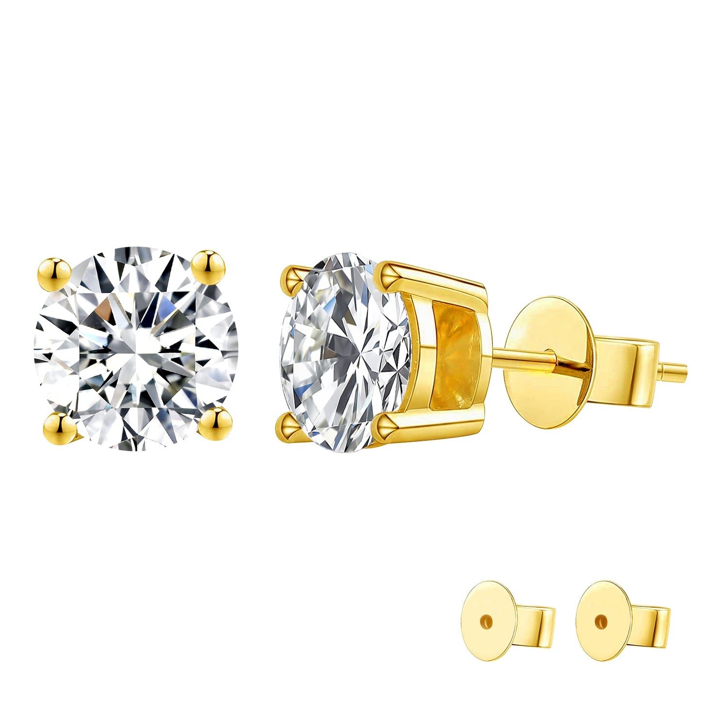 Lab-Grown Diamond Stud Earrings