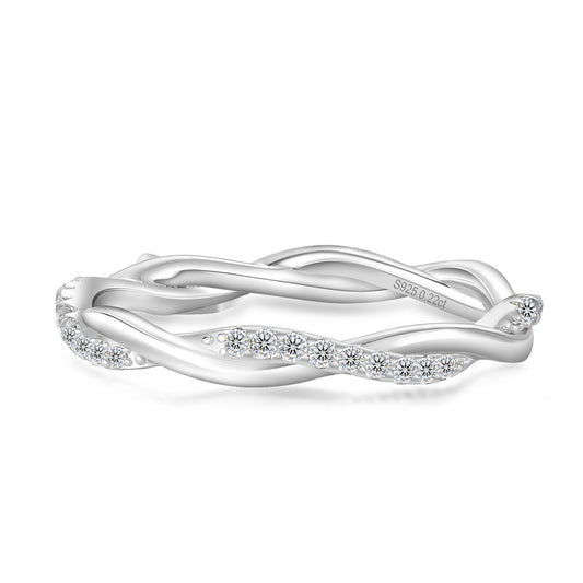 Moissanite Wedding Ring for Women