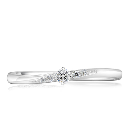 Moissanite Wedding Ring for Women