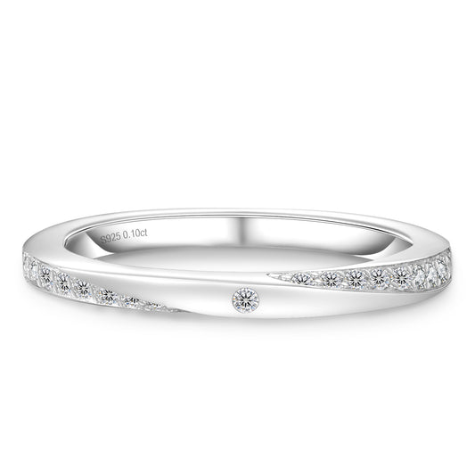 Moissanite Wedding Ring for Women