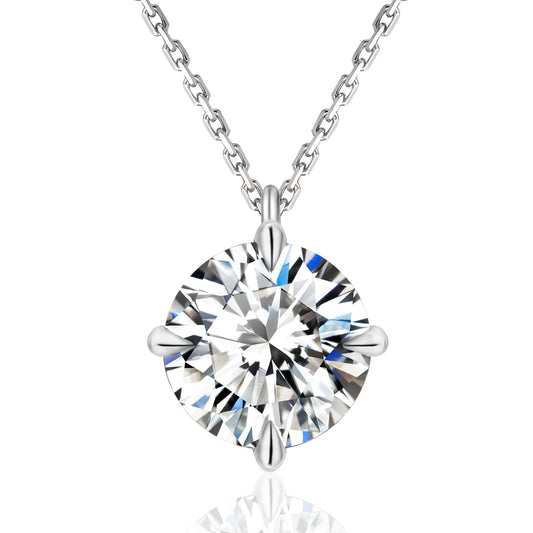 Excellent VVS1 Moissanite Pendant Necklace