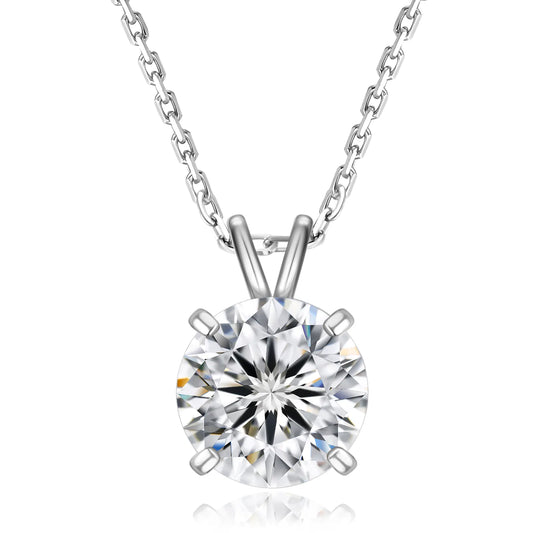 Excellent VVS1 Moissanite Pendant Necklace