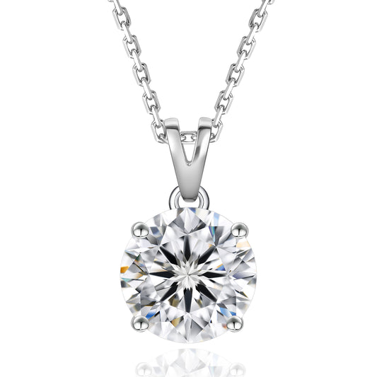 Excellent VVS1 Moissanite Pendant Necklace