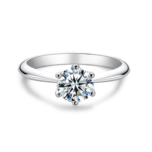 Lab Grown Diamond Solitaire Engagement Ring